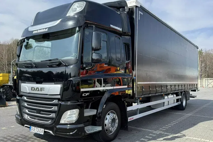 DAF CF 320 E6 Winda Firana Tył Drzwi Dach Zsuwany Długi 9.40m zdjęcie 10