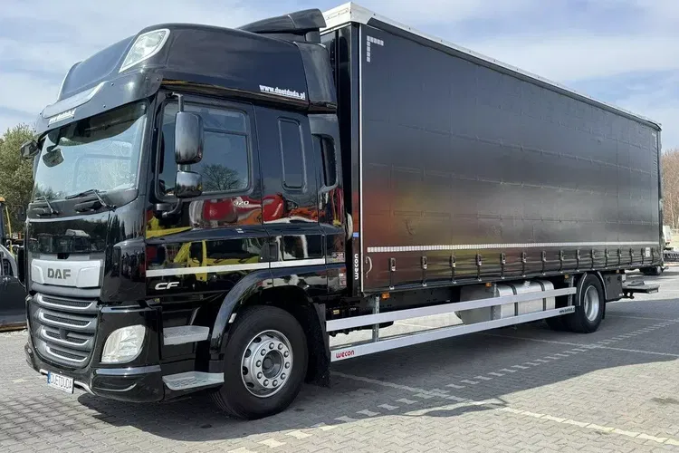 DAF CF 320 E6 Winda Firana Tył Drzwi Dach Zsuwany Długi 9.40m zdjęcie 2