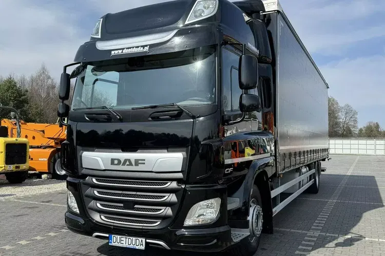 DAF CF 320 E6 Winda Firana Tył Drzwi Dach Zsuwany Długi 9.40m zdjęcie 4