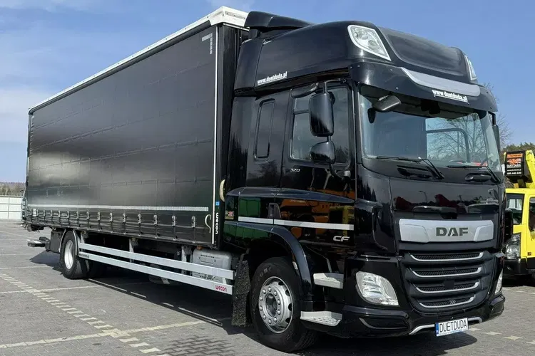 DAF CF 320 E6 Winda Firana Tył Drzwi Dach Zsuwany Długi 9.40m zdjęcie 5