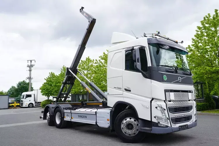 Volvo FH 500 / Hakowiec VDL 21 ton / 2022 / 3. oś skrętna zdjęcie 11