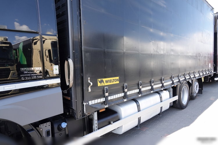 DAF XF 480 / ZESTAW TANDEM / 120 M3 / PRZEJAZDOWY / KLIMA POSTOJOWA / WIELTON /  2019 ROK / PO KONTRAKCIE SERWISOWYM zdjęcie 9