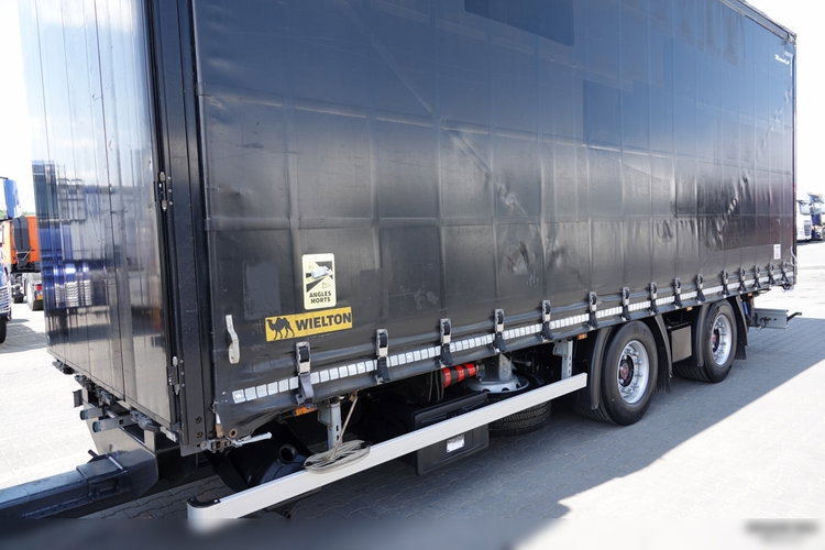 DAF XF 480 / ZESTAW TANDEM / 120 M3 / PRZEJAZDOWY / KLIMA POSTOJOWA / WIELTON /  2019 ROK / PO KONTRAKCIE SERWISOWYM zdjęcie 12