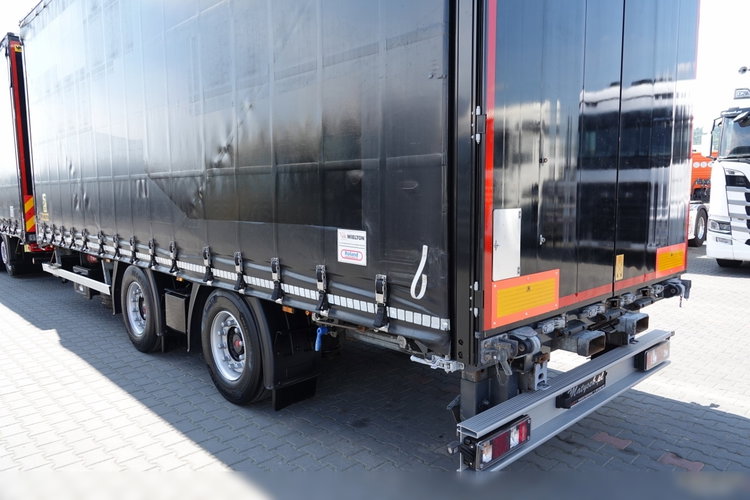 DAF XF 480 / ZESTAW TANDEM / 120 M3 / PRZEJAZDOWY / KLIMA POSTOJOWA / WIELTON /  2019 ROK / PO KONTRAKCIE SERWISOWYM zdjęcie 14