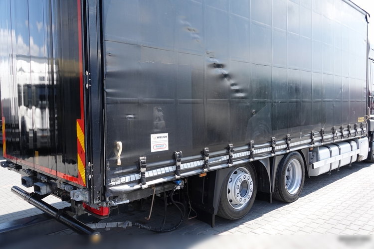 DAF XF 480 / ZESTAW TANDEM / 120 M3 / PRZEJAZDOWY / KLIMA POSTOJOWA / WIELTON /  2019 ROK / PO KONTRAKCIE SERWISOWYM zdjęcie 19