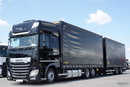 DAF XF 480 / ZESTAW TANDEM / 120 M3 / PRZEJAZDOWY / KLIMA POSTOJOWA / WIELTON /  2019 ROK / PO KONTRAKCIE SERWISOWYM zdjęcie 4