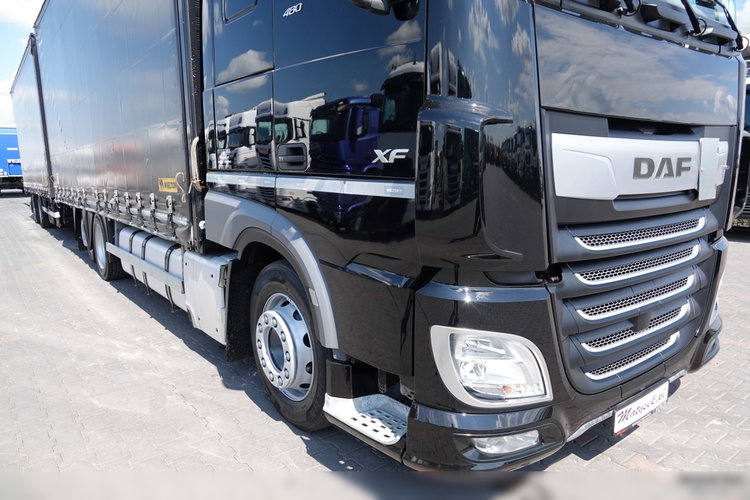 DAF XF 480 / ZESTAW TANDEM / 120 M3 / PRZEJAZDOWY / KLIMA POSTOJOWA / WIELTON /  2019 ROK / PO KONTRAKCIE SERWISOWYM zdjęcie 7
