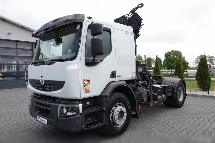 Renault PREMIUM LANDER 410 / HDS HIAB 166 E-4 / WYSIEG 12.6 m / MANUAL / STEROWANIE RADIOWE / CIĄGNIK SIODŁOWY zdjęcie 11