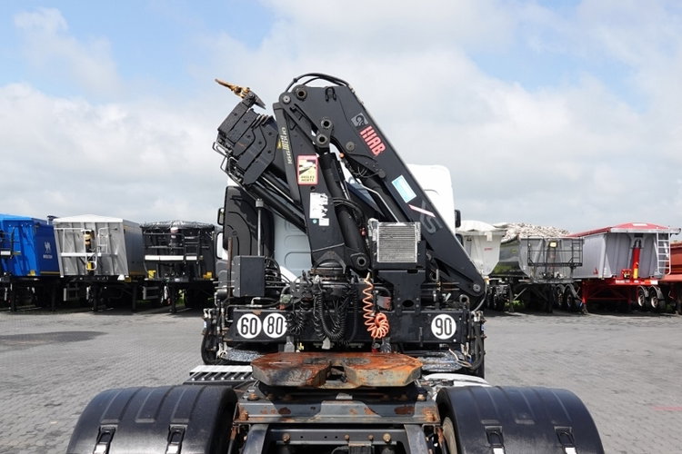 Renault PREMIUM LANDER 410 / HDS HIAB 166 E-4 / WYSIEG 12.6 m / MANUAL / STEROWANIE RADIOWE / CIĄGNIK SIODŁOWY zdjęcie 22