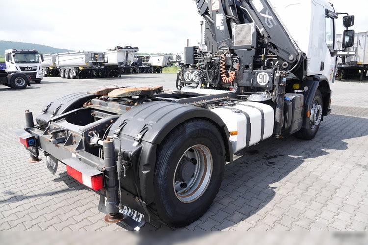 Renault PREMIUM LANDER 410 / HDS HIAB 166 E-4 / WYSIEG 12.6 m / MANUAL / STEROWANIE RADIOWE / CIĄGNIK SIODŁOWY zdjęcie 23