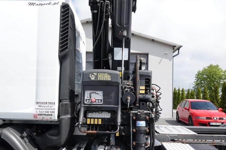 Renault PREMIUM LANDER 410 / HDS HIAB 166 E-4 / WYSIEG 12.6 m / MANUAL / STEROWANIE RADIOWE / CIĄGNIK SIODŁOWY zdjęcie 26