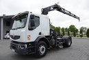 Renault PREMIUM LANDER 410 / HDS HIAB 166 E-4 / WYSIEG 12.6 m / MANUAL / STEROWANIE RADIOWE / CIĄGNIK SIODŁOWY zdjęcie 2