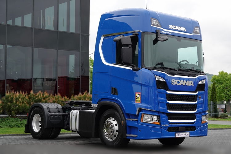 Scania R 450 / RETARDER / HYDRAULIKA / ALUFELGI / KLIMA POSTOJOWA / 2021 ROK / PO KONTRAKCIE SERWISOWYM  zdjęcie 2