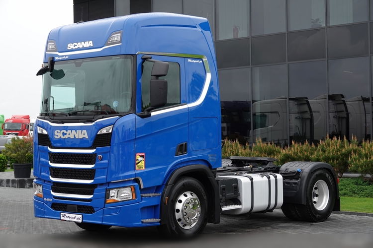 Scania R 450 / RETARDER / HYDRAULIKA / ALUFELGI / KLIMA POSTOJOWA / 2021 ROK / PO KONTRAKCIE SERWISOWYM  zdjęcie 4