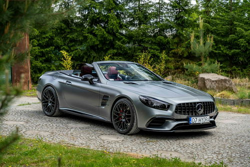 Mercedes SL 63 AMG 5.5 V8 Biturbo 585KM SL63 AMG 5.5 V8 585KM SALON PL BEZWYPADKOWY FV23% 4x2