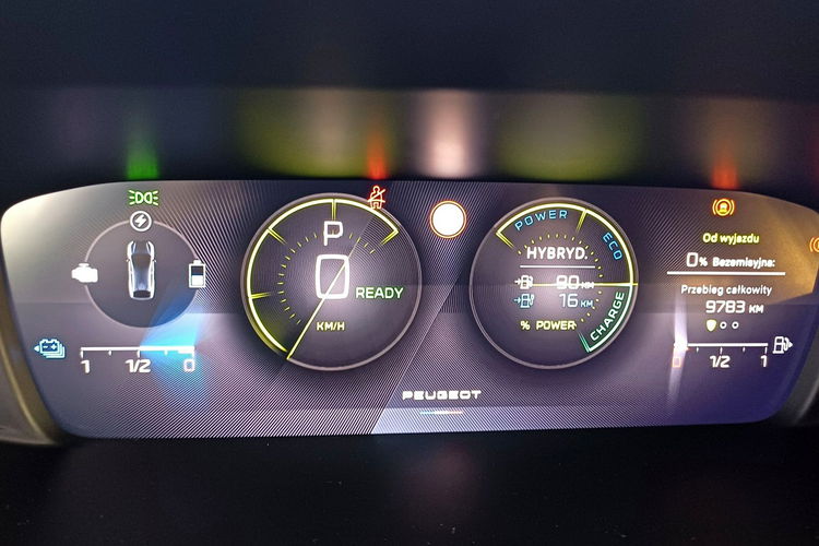 Peugeot 408 R4 1.6l PHEV 225 KM Plug-In Hybrid Przebieg: 9800 km zdjęcie 27