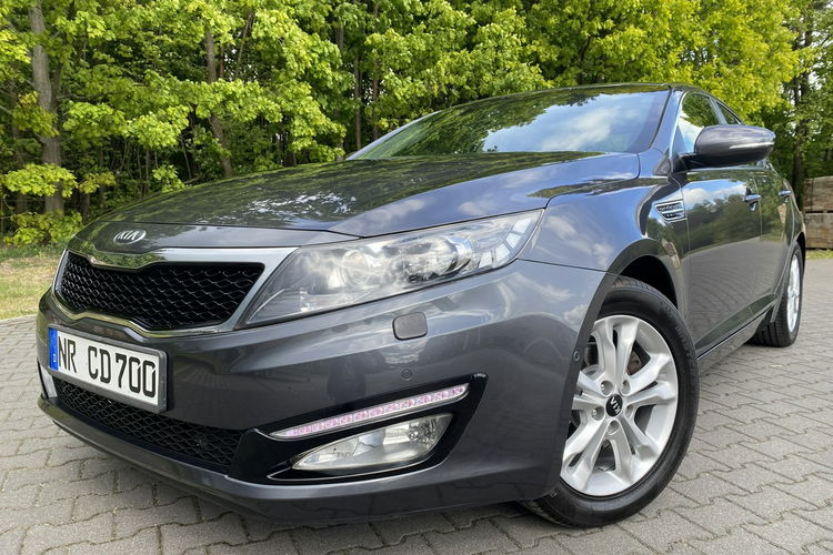 Kia Optima +LIFT+LEDY przód i tył+PODGRZEWANE i WENTYLOWANE fotele+SKÓRA+tempomat zdjęcie 2