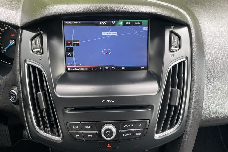 Ford Focus LEDY+El. Fatel+Podgrzew. fotel+Nawigacja+Czuj. Parkowania+Półskóry zdjęcie 33