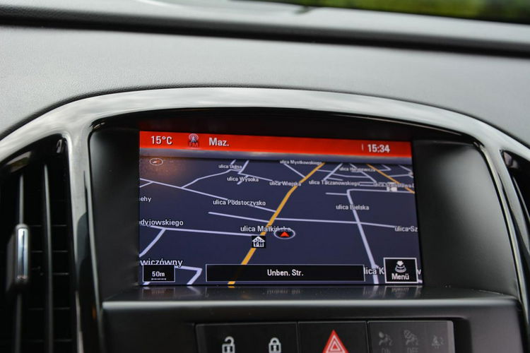 Astra 1.6T(170KM) Bi-xenon Ledy Duża Navi 2xParktr. Alu18 Aso Opel zdjęcie 25