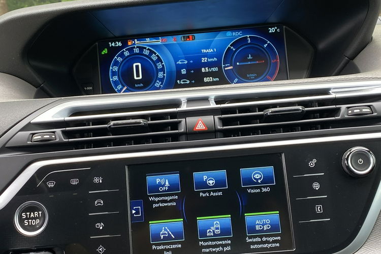 Citroen C4 Picasso +Asystent martwego pola+Keyless-go+LEDY+NAVI+Park Assist zdjęcie 30