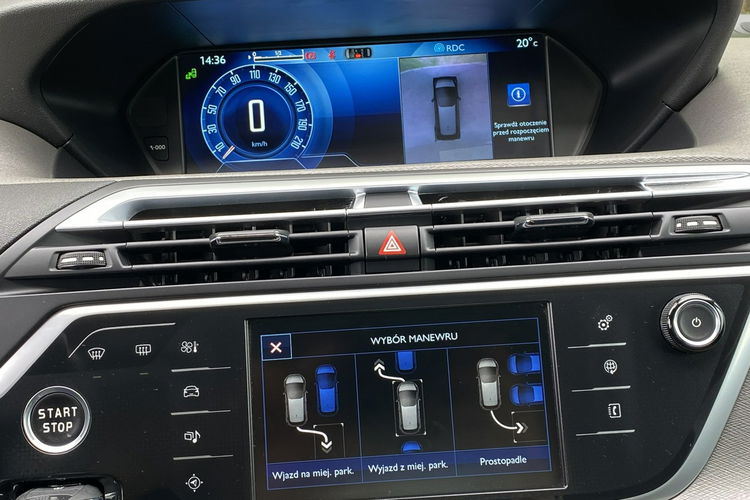 Citroen C4 Picasso +Asystent martwego pola+Keyless-go+LEDY+NAVI+Park Assist zdjęcie 32