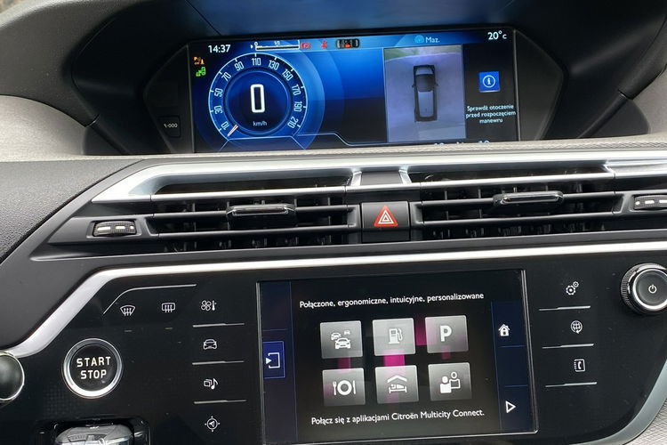 Citroen C4 Picasso +Asystent martwego pola+Keyless-go+LEDY+NAVI+Park Assist zdjęcie 34