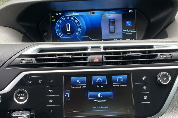 Citroen C4 Picasso +Asystent martwego pola+Keyless-go+LEDY+NAVI+Park Assist zdjęcie 35
