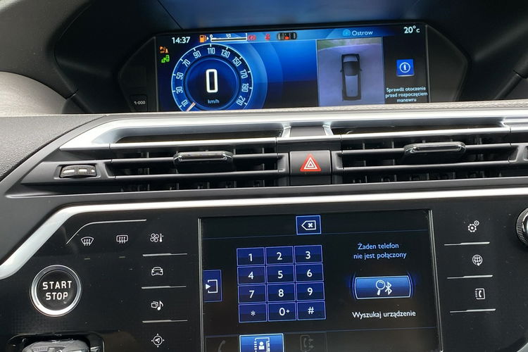 Citroen C4 Picasso +Asystent martwego pola+Keyless-go+LEDY+NAVI+Park Assist zdjęcie 36