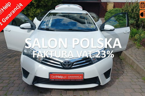 Toyota Corolla SALON POLSKA FV23% 1 WŁAŚCICIEL D4D KAMERA COFANIA 32.5 NETTO