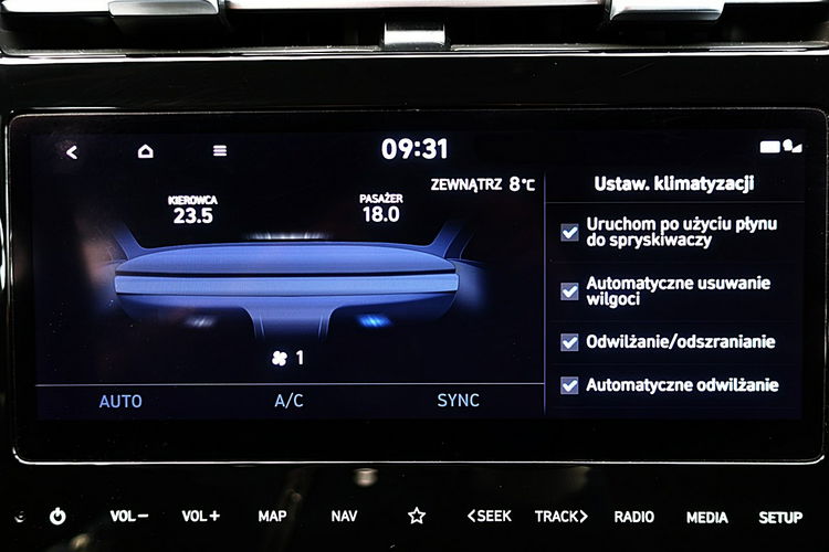Hyundai Tucson Automat 7DCT 48V Navi+Kamera+LED ORYGINAŁ 1WŁ Krajowy Bezwypadkow F23% 4x2 zdjęcie 37
