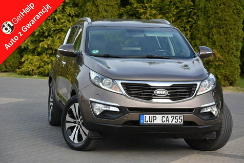 Kia Sportage 2.0MPI(163KM) Skóry bi-Xenon Ledy Duża Navi Kamera Keyless go ASO Kia