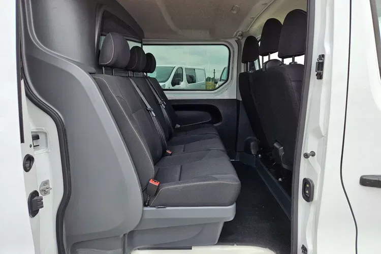 Renault Trafic Long 59900zł NETTO Brygadówka 6 osób 1.6dCi/120KM zdjęcie 28