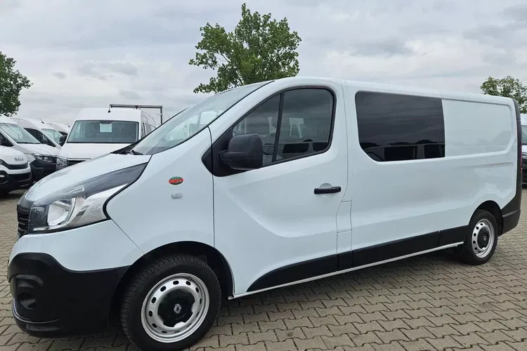 Renault Trafic Long 59900zł NETTO Brygadówka 6 osób 1.6dCi/120KM zdjęcie 5