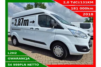 Ford transit-custom L2H2 54999zł NETTO 2.0TdCi/131KM
