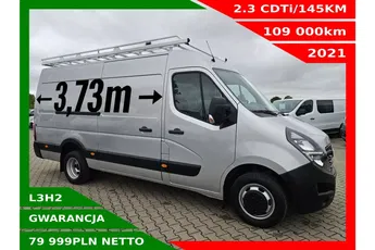 Opel movano L3H2 79999zł NETTO 2.3 CDTi/145KM