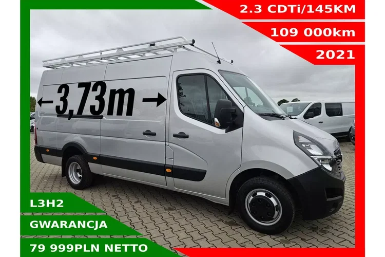 Opel movano L3H2 79999zł NETTO 2.3 CDTi/145KM zdjęcie 1
