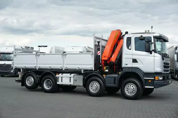 Scania G 400 / E 5 / 8 X 4 / 4 x 4 / WYWROTKA + HDS / TRIDEM / PALFINGER PK 26002 / MANUAL zdjęcie 40