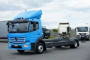 Mercedes ATEGO / 1224 / ACC / EURO 6 / PODWOZIE DO ZABUDOWY / DŁ. 7.6 M