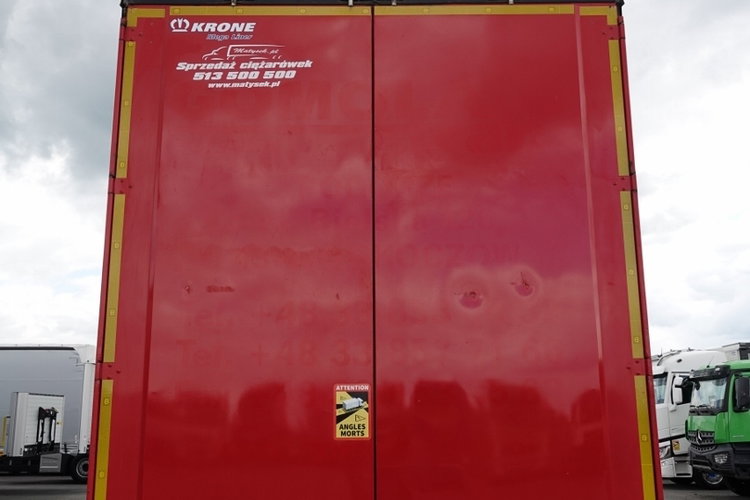 Krone / FIRANKA / STANDARD / OŚ PODNOSZONA / PODNOSZONY DACH 4 POZIOMY JAZDY / OPONY: 385/55 R22, 5 /  zdjęcie 12
