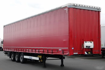 Krone / FIRANKA / STANDARD / OŚ PODNOSZONA / PODNOSZONY DACH 4 POZIOMY JAZDY / OPONY: 385/55 R22, 5 / 