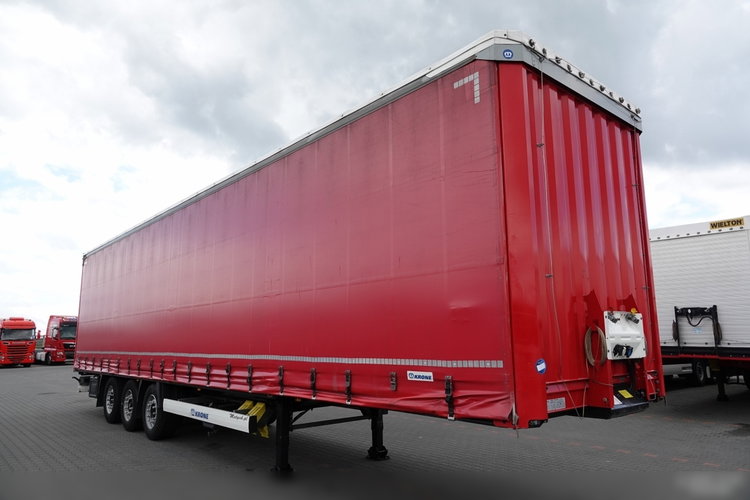 Krone / FIRANKA / STANDARD / OŚ PODNOSZONA / PODNOSZONY DACH 4 POZIOMY JAZDY / OPONY: 385/55 R22, 5 /  zdjęcie 2