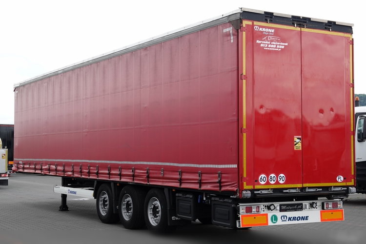 Krone / FIRANKA / STANDARD / OŚ PODNOSZONA / PODNOSZONY DACH 4 POZIOMY JAZDY / OPONY: 385/55 R22, 5 /  zdjęcie 6