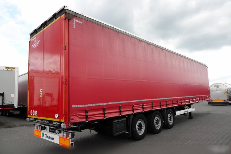 Krone / FIRANKA / STANDARD / OŚ PODNOSZONA / PODNOSZONY DACH 4 POZIOMY JAZDY / OPONY: 385/55 R22, 5 /  zdjęcie 7