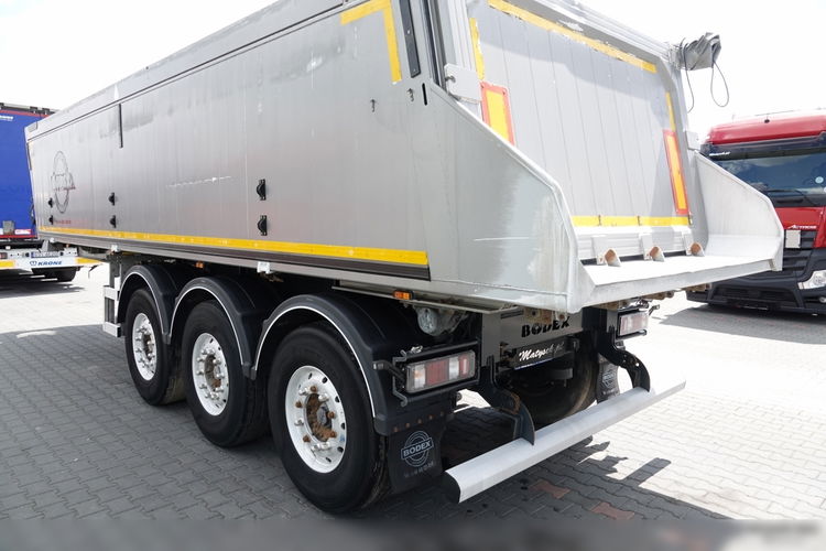 BODEX WYWROTKA 25 m3 / ALUMINIOWA / 2X  OŚ PODNOSZONA / ALUFELGI / 5 300 KG / zdjęcie 11
