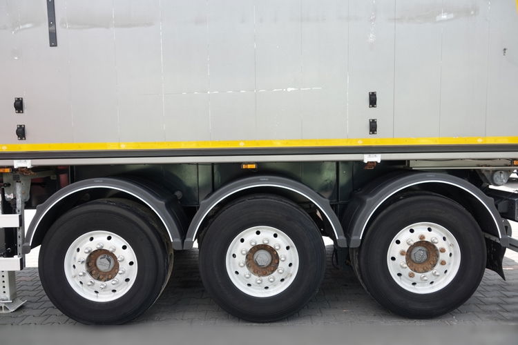 BODEX WYWROTKA 25 m3 / ALUMINIOWA / 2X  OŚ PODNOSZONA / ALUFELGI / 5 300 KG / zdjęcie 17