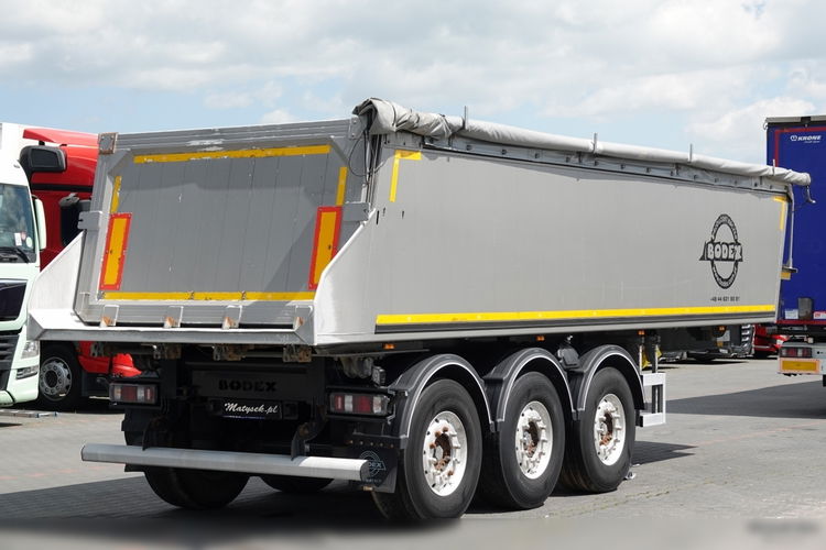 BODEX WYWROTKA 25 m3 / ALUMINIOWA / 2X  OŚ PODNOSZONA / ALUFELGI / 5 300 KG / zdjęcie 8