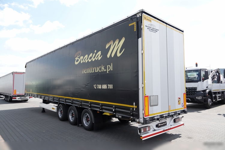 Wielton / FIRANKA / MEGA / LOWDECK / OŚ PODNOSZONA / DACH PODNOSZONY / SAF / 2019 ROK zdjęcie 5