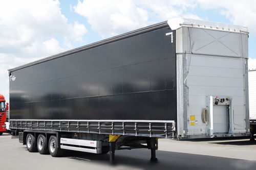 Schmitz -CARGOBULL / FIRANKA / MEGA / MULDA DO STALI - 9 M / LOWDECK / DACH PODNOSZONY / COILMULDA / 2021 ROK / OŚ PODNOSZONA