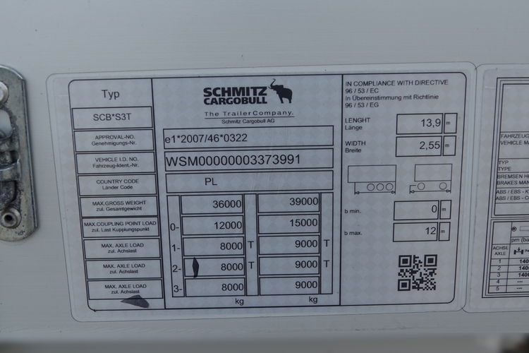 Schmitz -CARGOBULL / FIRANKA / MEGA / MULDA DO STALI - 9 M / LOWDECK / DACH PODNOSZONY / COILMULDA / 2021 ROK / OŚ PODNOSZONA zdjęcie 26