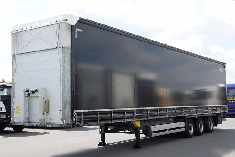 Schmitz -CARGOBULL / FIRANKA / MEGA / MULDA DO STALI - 9 M / LOWDECK / DACH PODNOSZONY / COILMULDA / 2021 ROK / OŚ PODNOSZONA zdjęcie 3